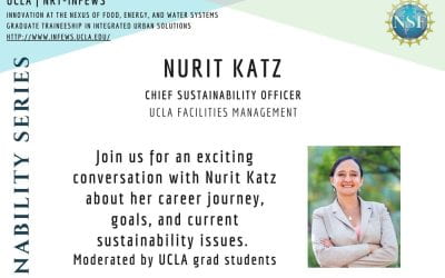 Careers in Sustainability (CIS) Series – Nurit Katz